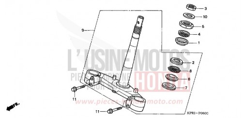 STEERING STEM SH1503 de 2003